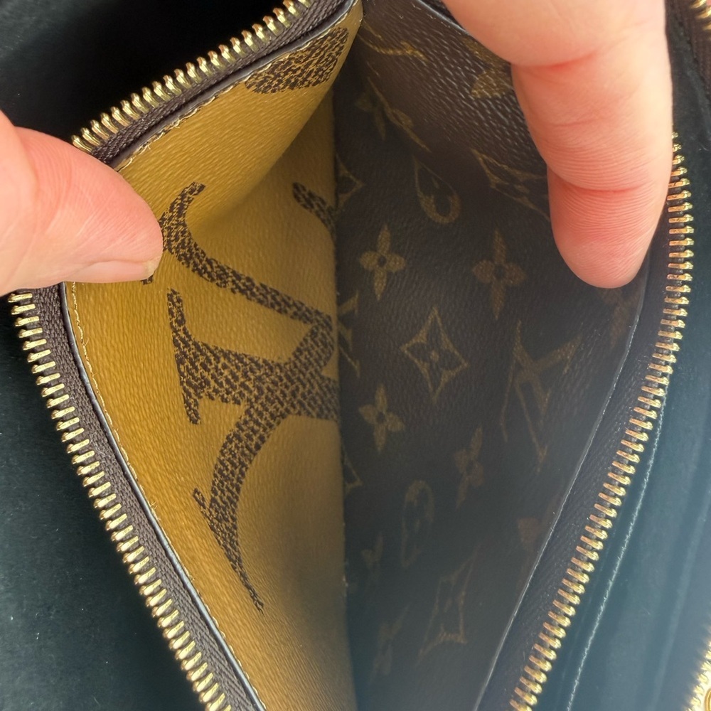 Louis Vuitton Reverse Giant Double Zip Pochette - Picture 9 of 16